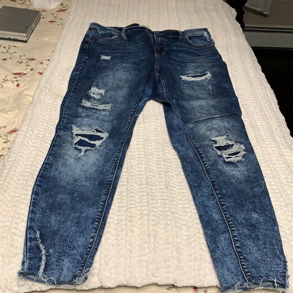 Mudd High rise ankle jegging